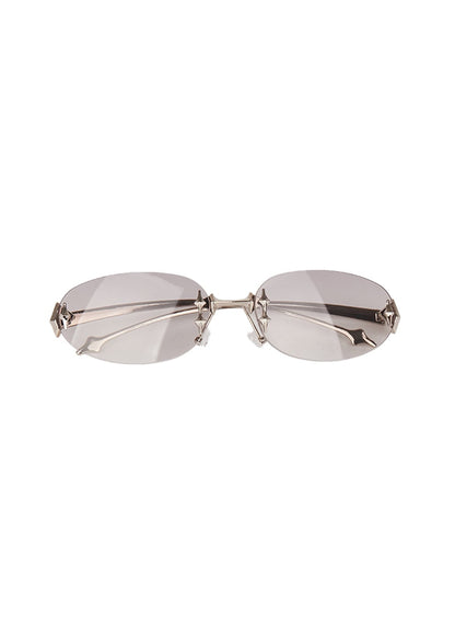 Jueaella | Ovales Rahmen-Sonnenbrille