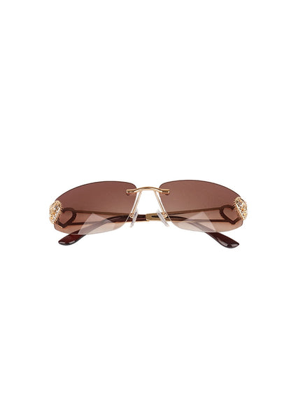 Leoina | Doppelte Herzen Sonnenbrille