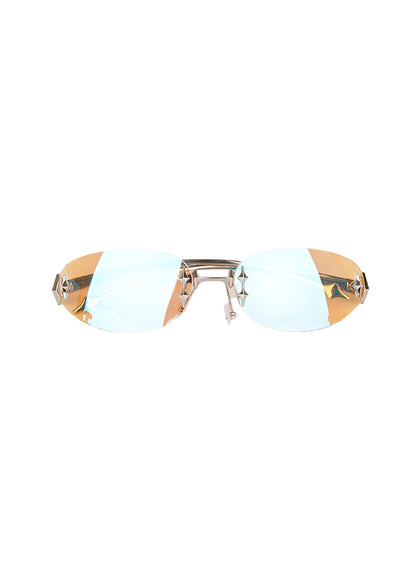 Jueaella | Ovales Rahmen-Sonnenbrille
