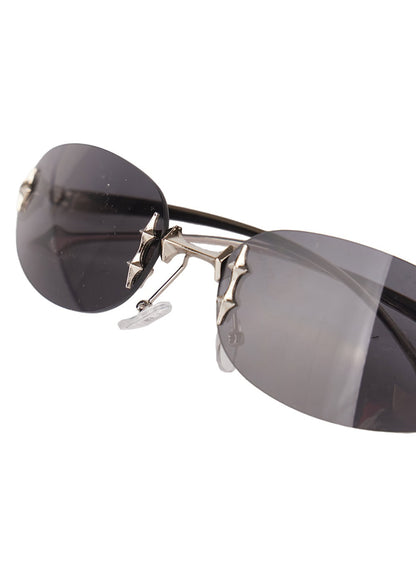 Jueaella | Ovales Rahmen-Sonnenbrille