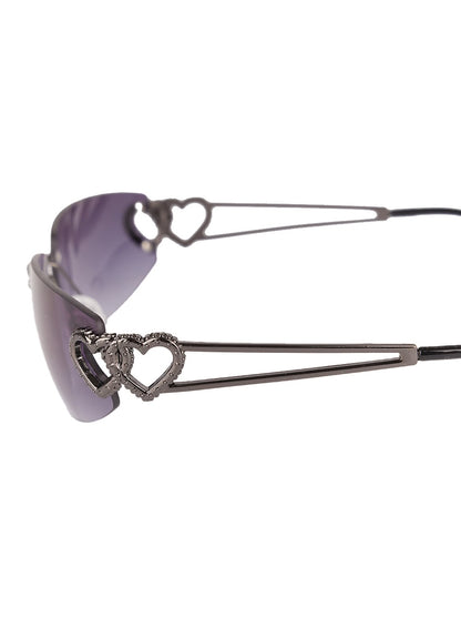 Leoina | Doppelte Herzen Sonnenbrille