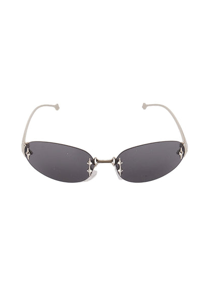 Jueaella | Ovales Rahmen-Sonnenbrille