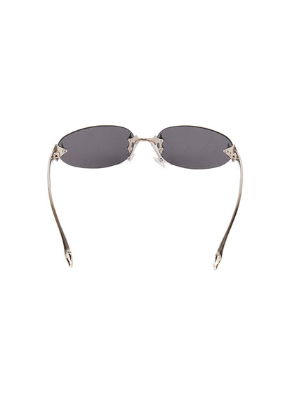 Jueaella | Ovales Rahmen-Sonnenbrille