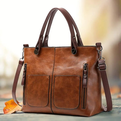 Ralaana | Schultertasche aus Leder