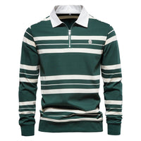 Maronan | Finesso Herren Langarm Polo-Shirt
