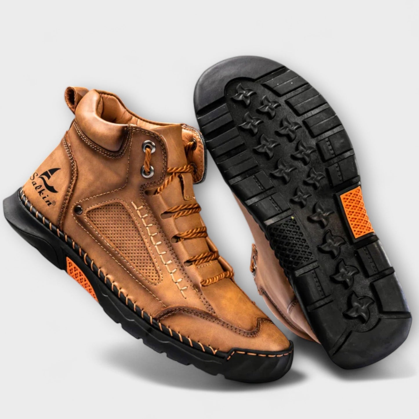 Valelio | Hochformatige Lederstiefel