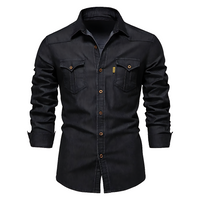 Feloner | Baumwoll Jeans Hemd